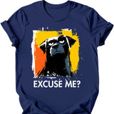 Black Labrador - Excuse Me Dog T-Shirt