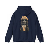 Black Labrador - Hipster Dog Hoodie