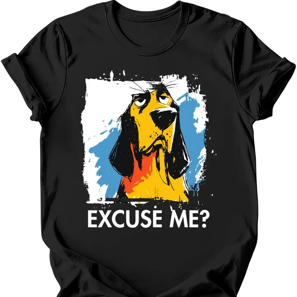 Bloodhound excuse me tee black