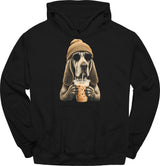 Bloodhound - Hipster Dog Hoodie