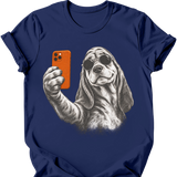Bloodhound - Selfie Dog T-Shirt