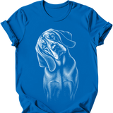 Bloodhound - Tilted Dog T-Shirt