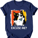Border Collie - Excuse Me Dog T-Shirt