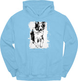Border Collie - Running Dog Hoodie