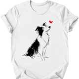 Border Collie - Sketch Dog T-Shirt