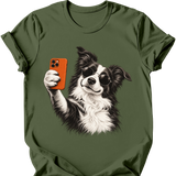 Border Collie - Selfie Dog T-Shirt