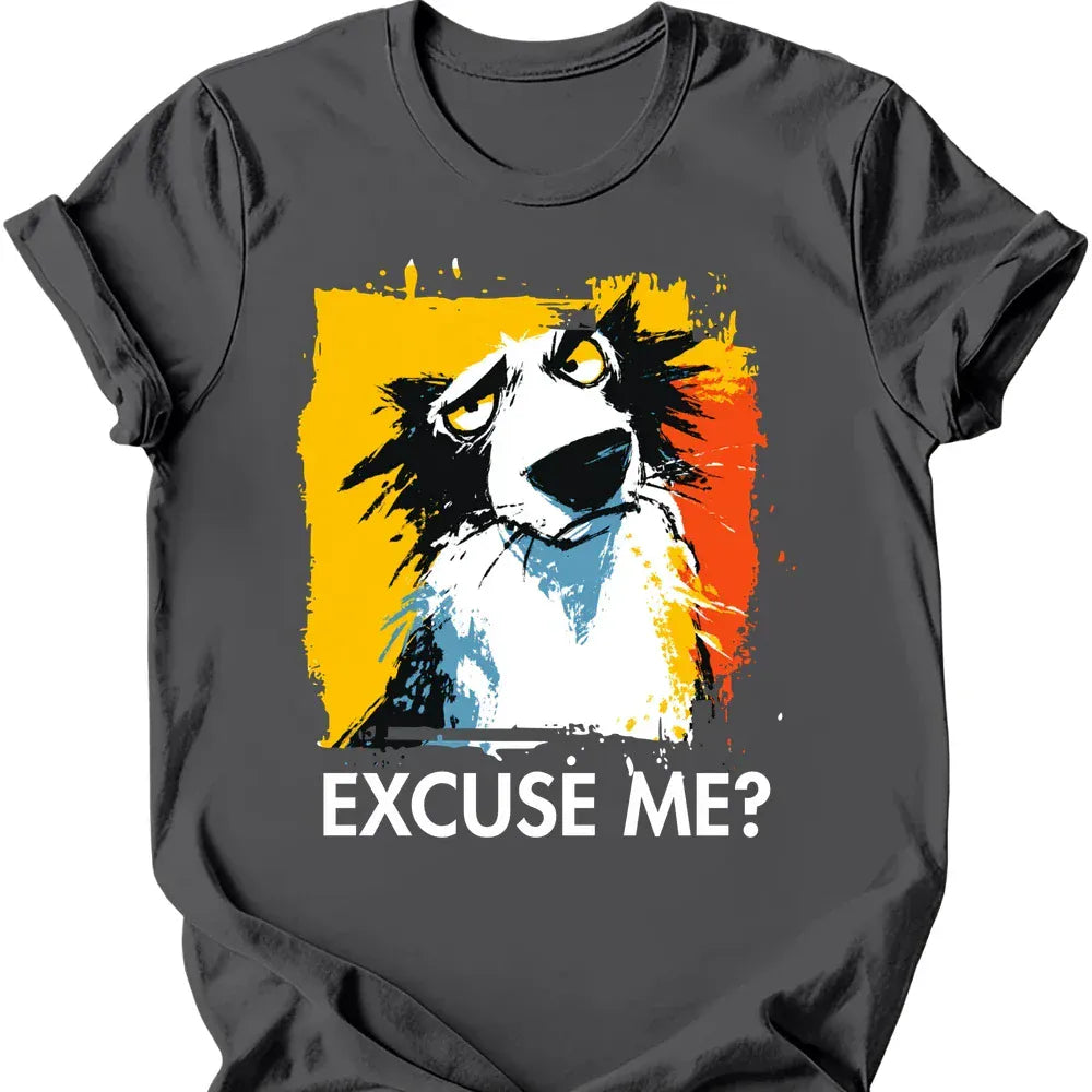 Borzoi excuse me tee charcoal
