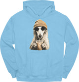 Borzoi - Hipster Dog Hoodie