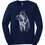 Borzoi - Tilted Dog Long Sleeve