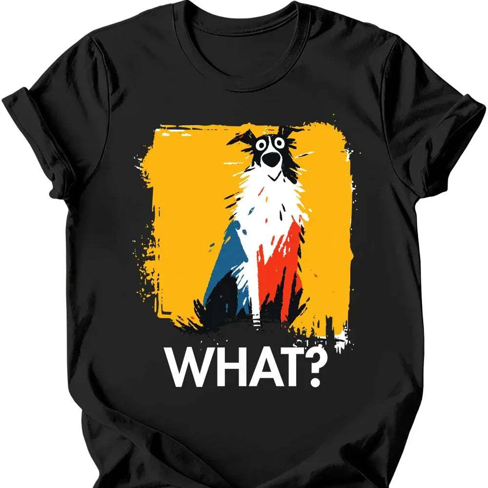 Borzoi what tee black