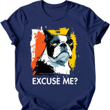 Boston Terrier - Excuse Me Dog T-Shirt