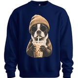 Boston Terrier - Hipster Dog Sweater