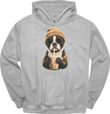 Boston Terrier - Hipster Dog Hoodie