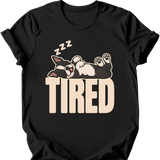 Boston Terrier - Tired Dog T-Shirt