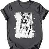 Boxer - Running Dog T-Shirt