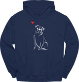 Boxer - Sketch Dog Hoodie