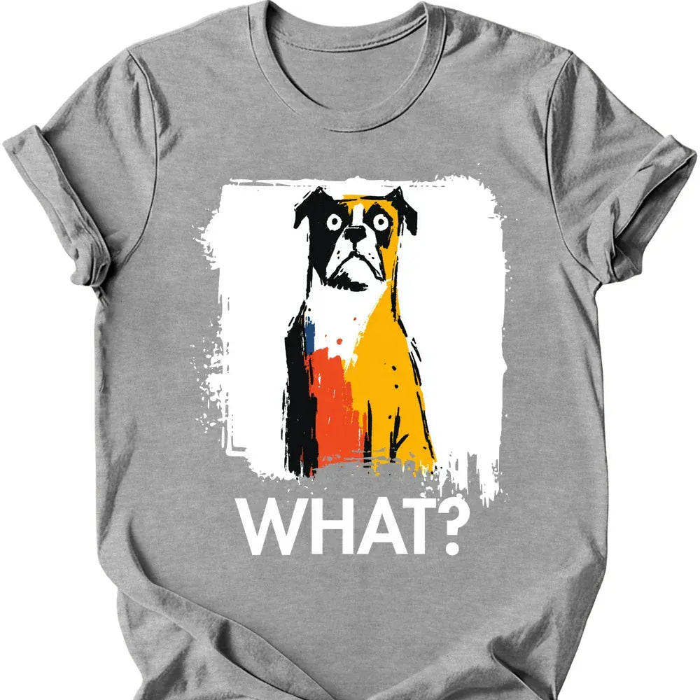 Boxer what tee sport grey