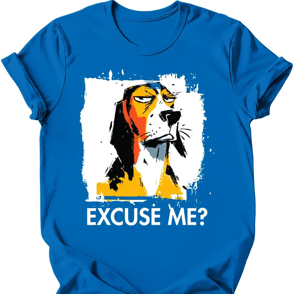 Bracco Italiano excuse me tee royal