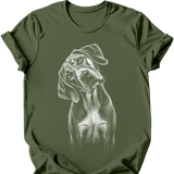 Bracco Italiano - Tilted Dog T-Shirt