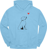 Brittany - Sketch Dog Hoodie