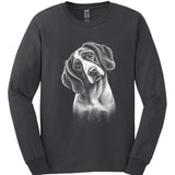 Brittany Spaniel - Tilted Dog Long Sleeve