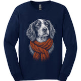 Brittany Spaniel - Winter Dog Long Sleeve