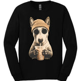 Bull Terrier - Hipster Dog Long Sleeve