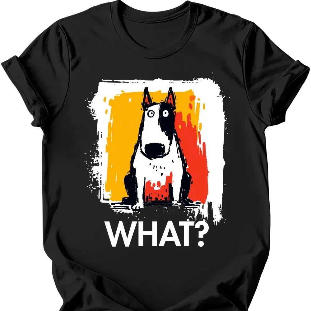 Bull Terrier what dog tee black color