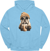 Bulldog - Hipster Dog Hoodie