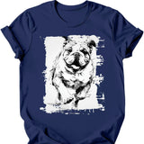 Bulldog - Running Dog T-Shirt