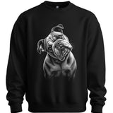Bulldog - Tilted Dog Sweater