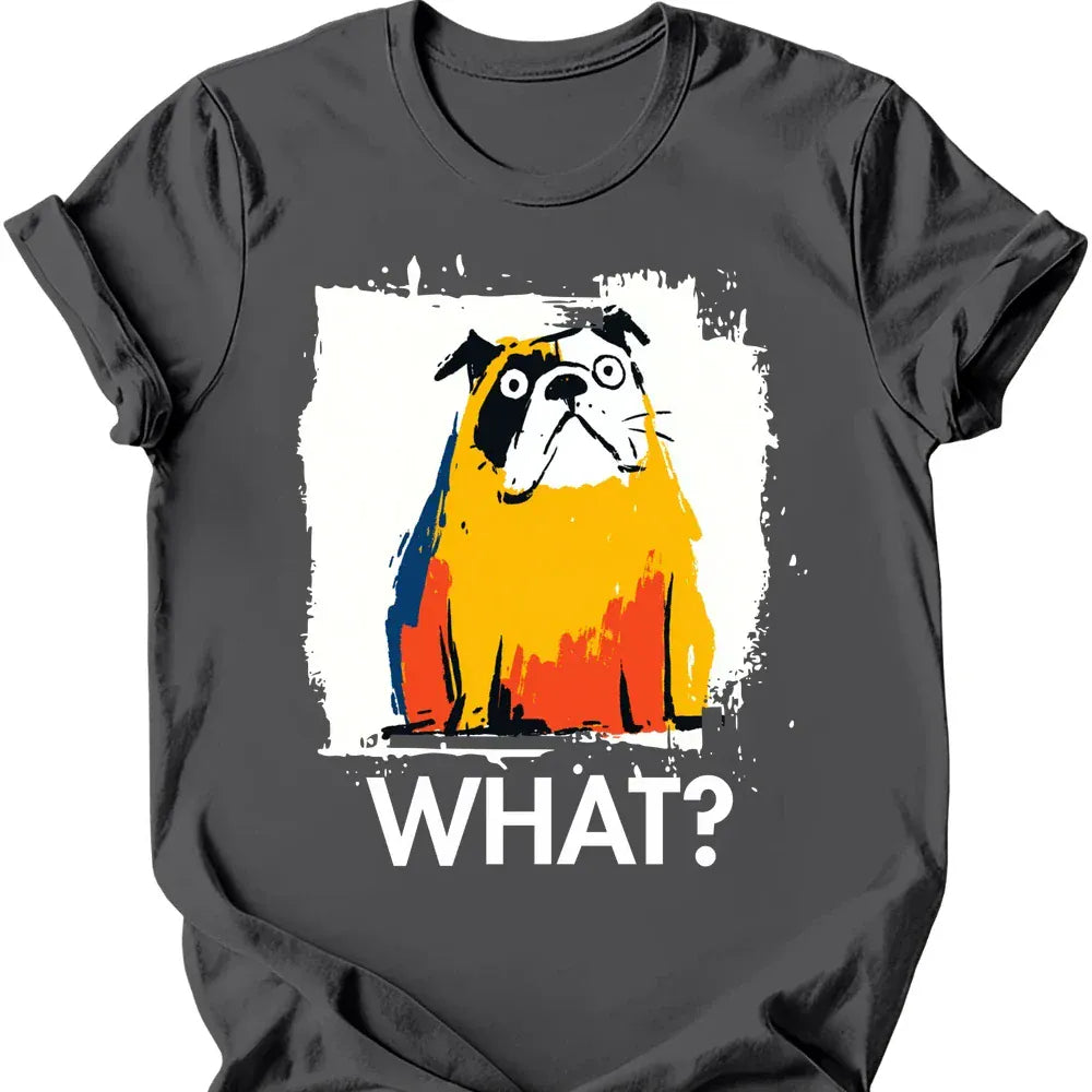 Bulldog what tee charcoal