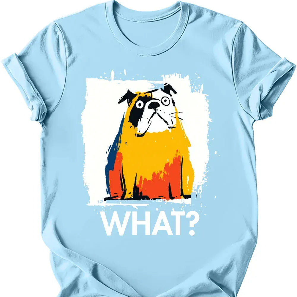 Bulldog what tee light blue