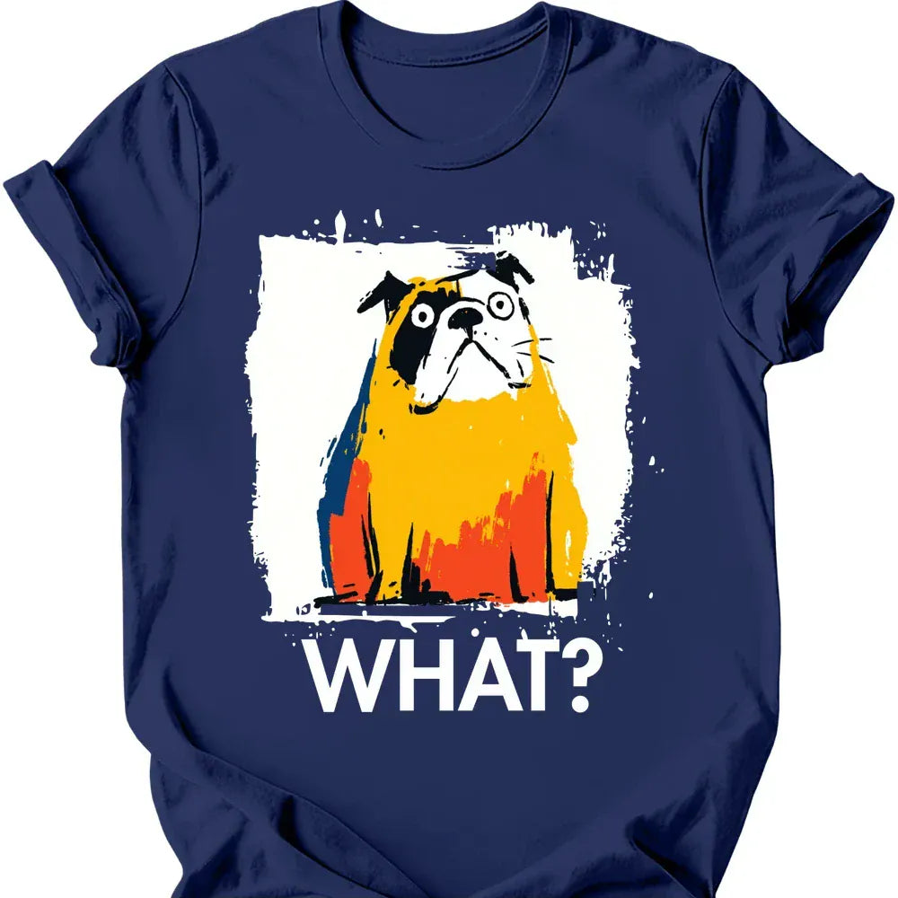 Bulldog what tee navy