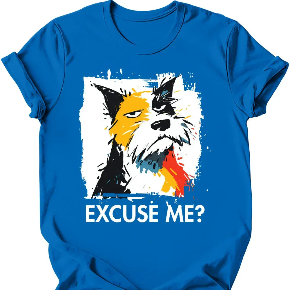 Cairns Terrier excuse me tee royal