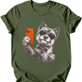 Cairns Terrier - Selfie Dog T-Shirt