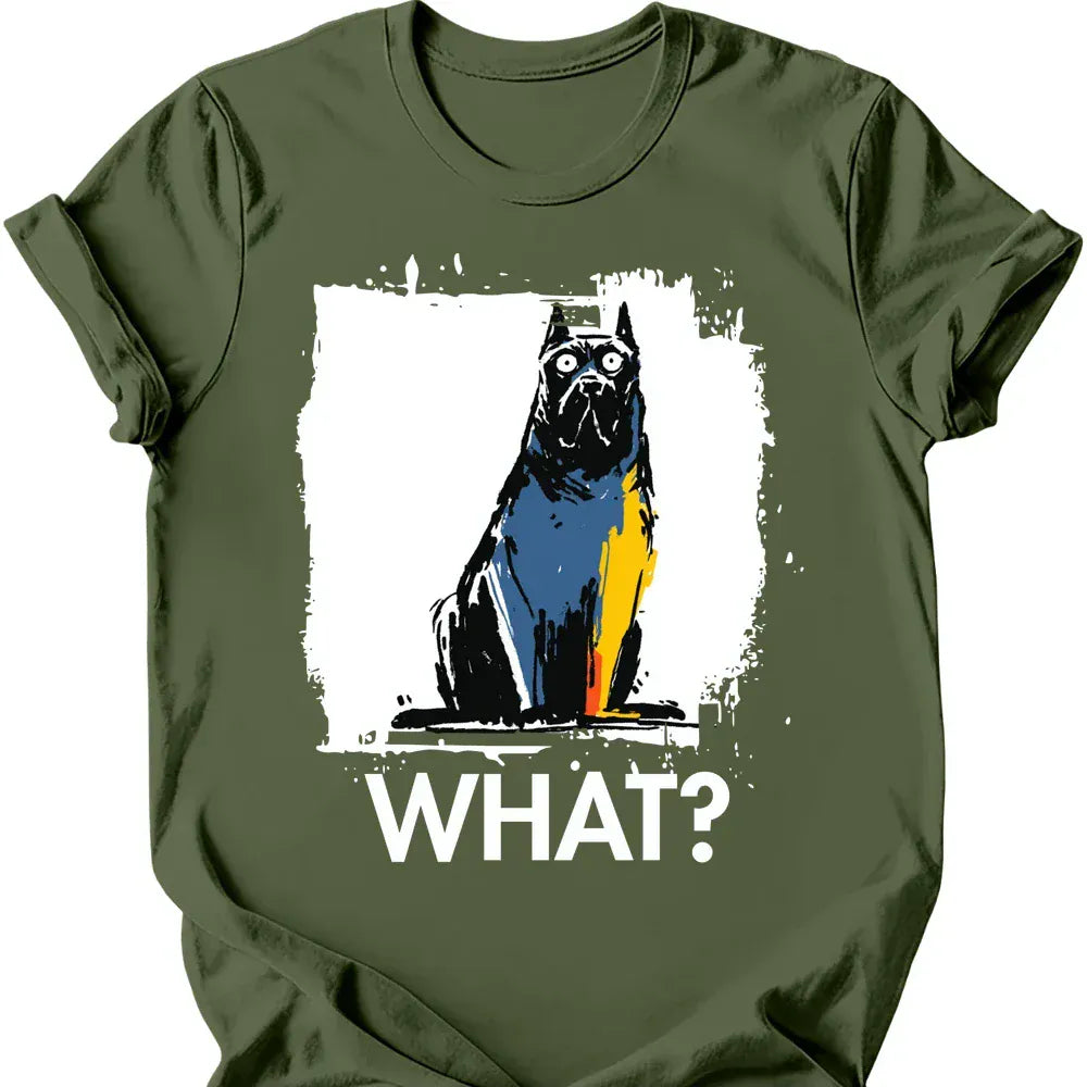 Cane Corso what tee military green