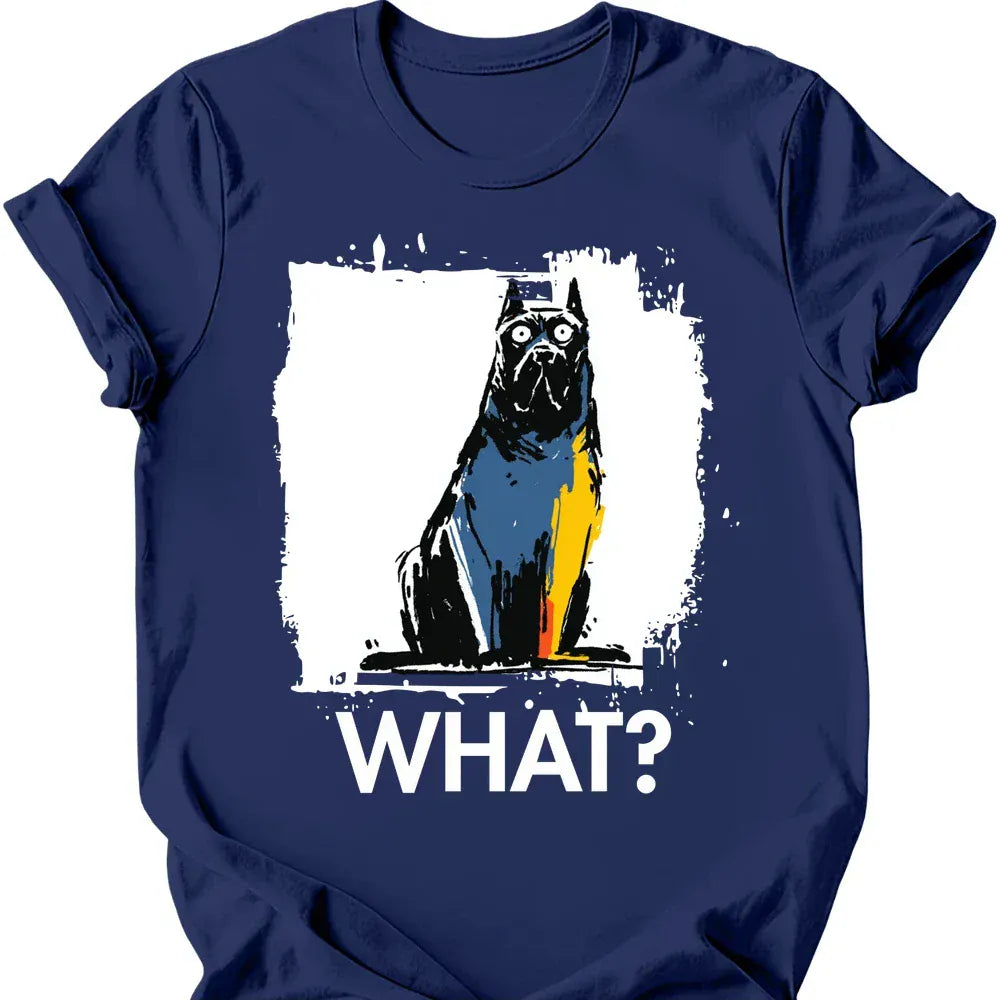 Cane Corso what tee navy