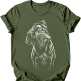 Cane Corso - Tilted Dog T-Shirt
