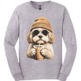 Cavachon - Hipster Dog Long Sleeve