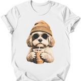 Cavachon - Hipster Dog T-Shirt