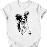 Cavalier King Charles Spaniel - Running Dog T-Shirt
