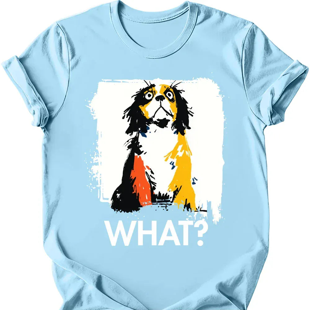 Cavalier King Charles Spaniel what tee light blue