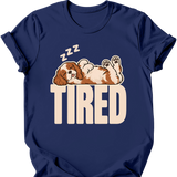 Cavalier King Charles Spaniel - Tired Dog T-Shirt