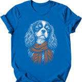 Cavalier King Charles Spaniel - Winter Dog T-Shirt
