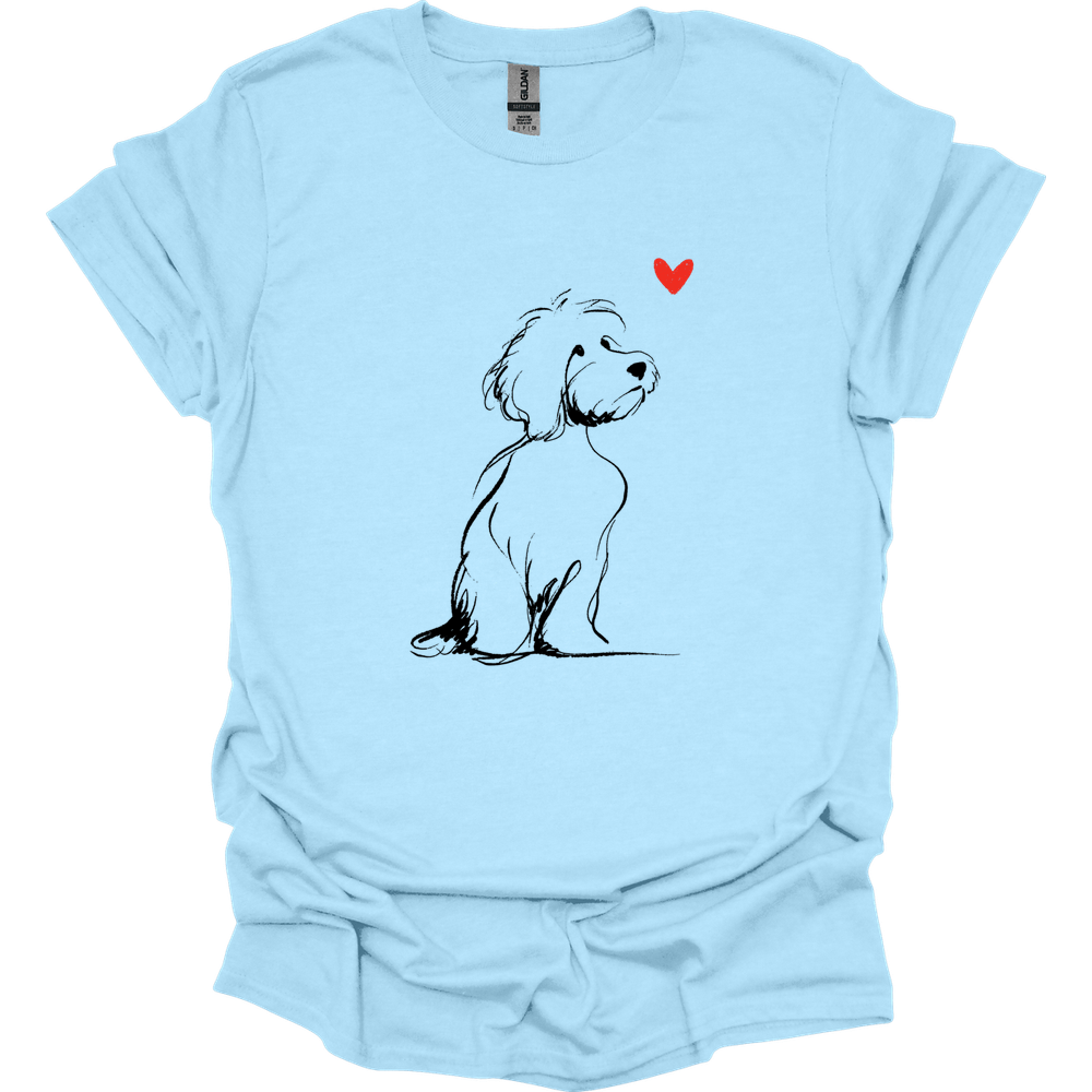 Cavapoo - Sketch Dog T-Shirt