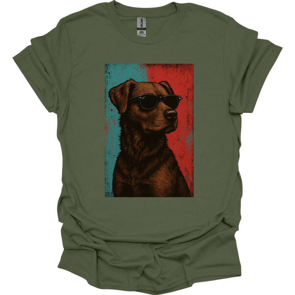 Chesapeake Bay Retriever - Punk Dog T-Shirt