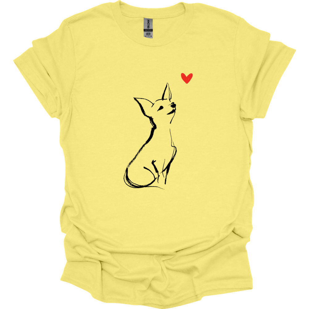 Chihuahua - Sketch Dog T-Shirt