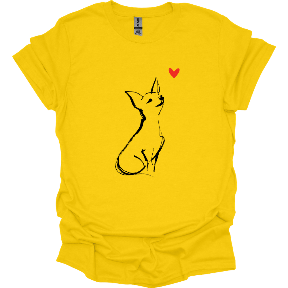 Chihuahua - Sketch Dog T-Shirt