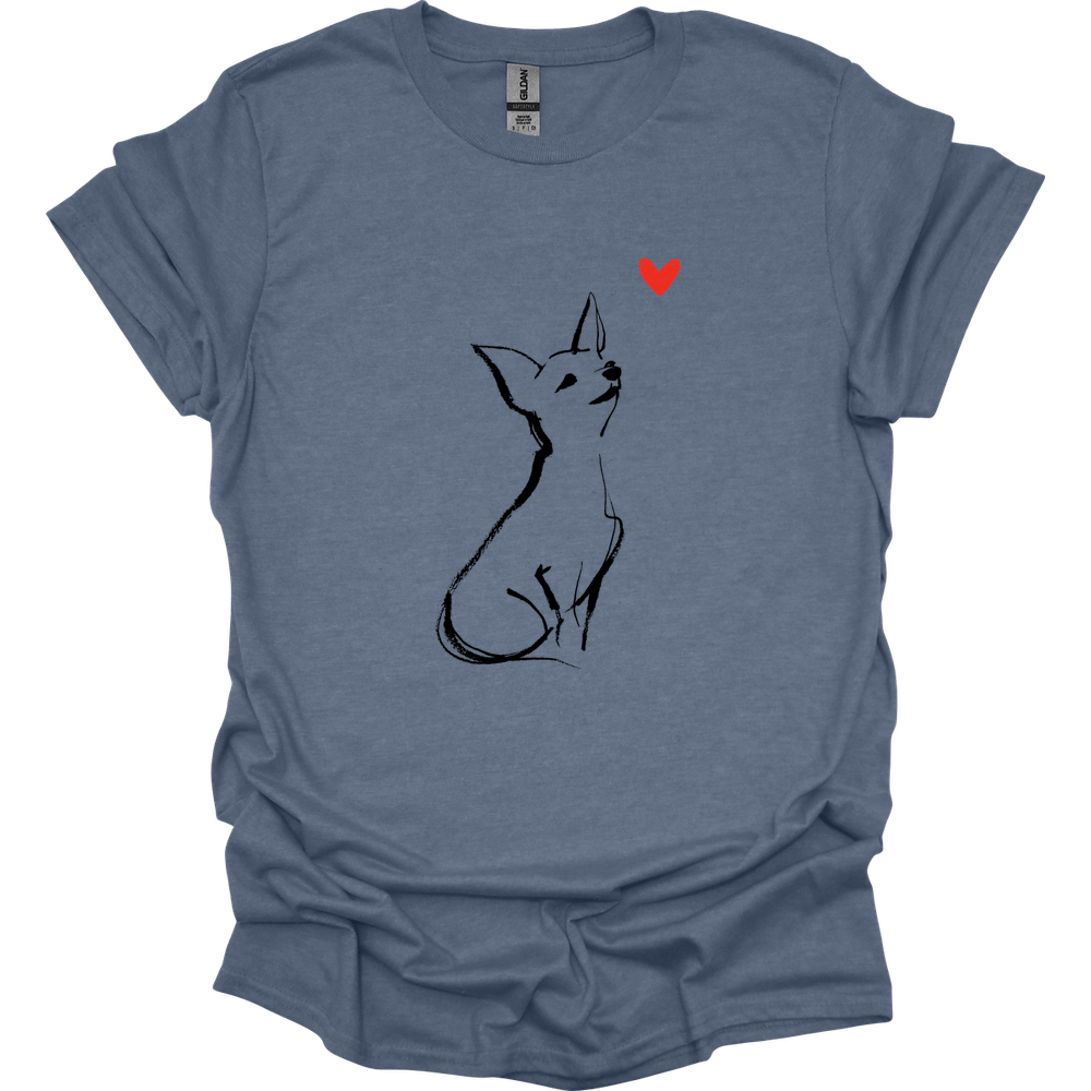 Chihuahua - Sketch Dog T-Shirt